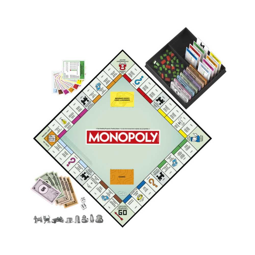 Jeu Monopoly - Nouvelle Édition Bilingue (ML) JEUX - Classiques