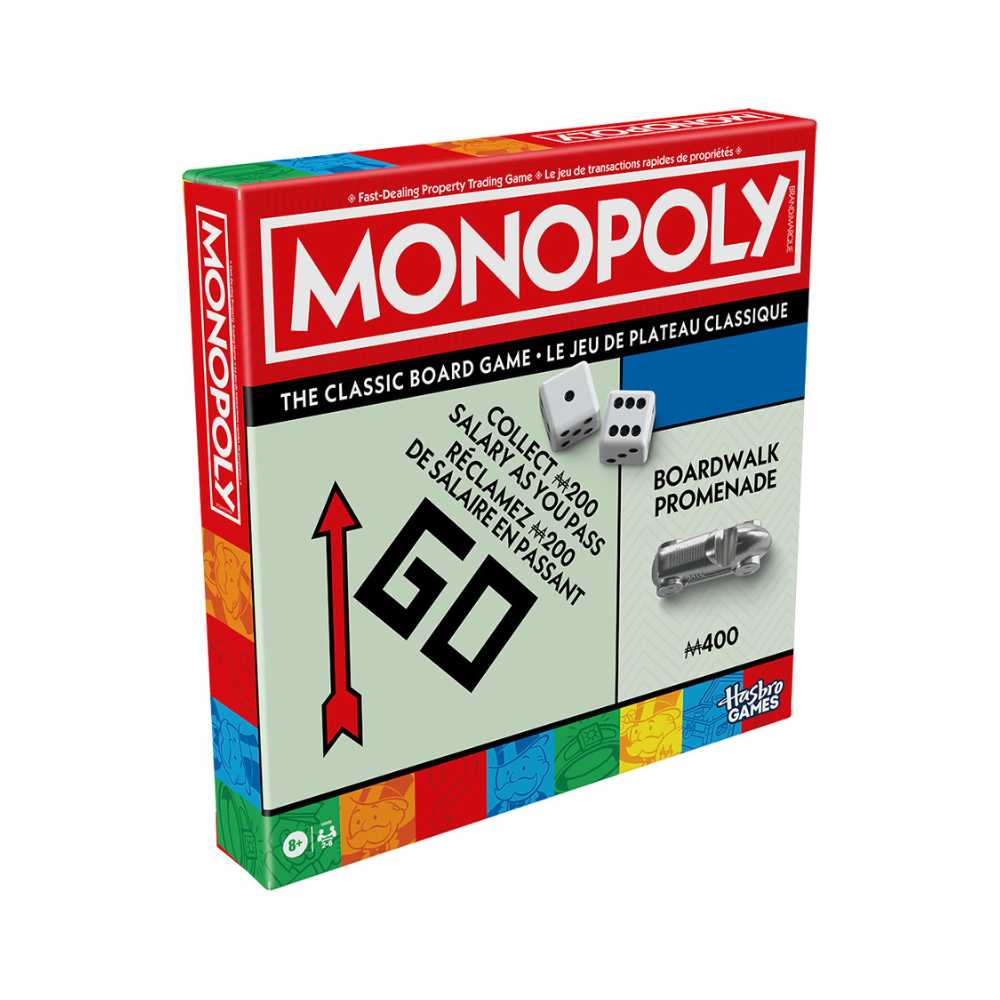 Jeu Monopoly - Nouvelle Édition Bilingue (ML) JEUX - Classiques
