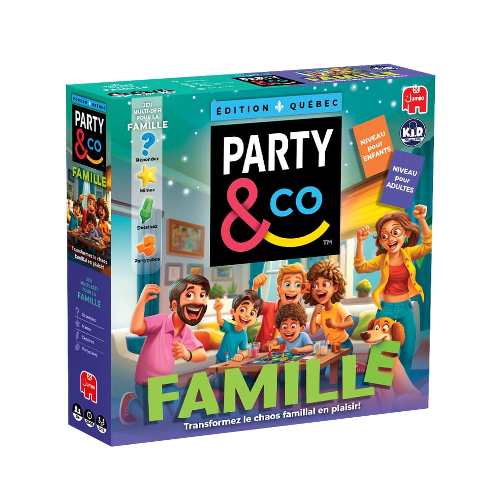 Jeu Party & Co Famille - Édition Québec (FR) JEUX - Ambiance-Party