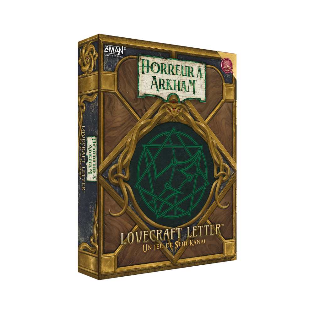 JEUX - Ambiance-Party Arkham Horror: Lovecraft Letter (FR) LAs des jeux