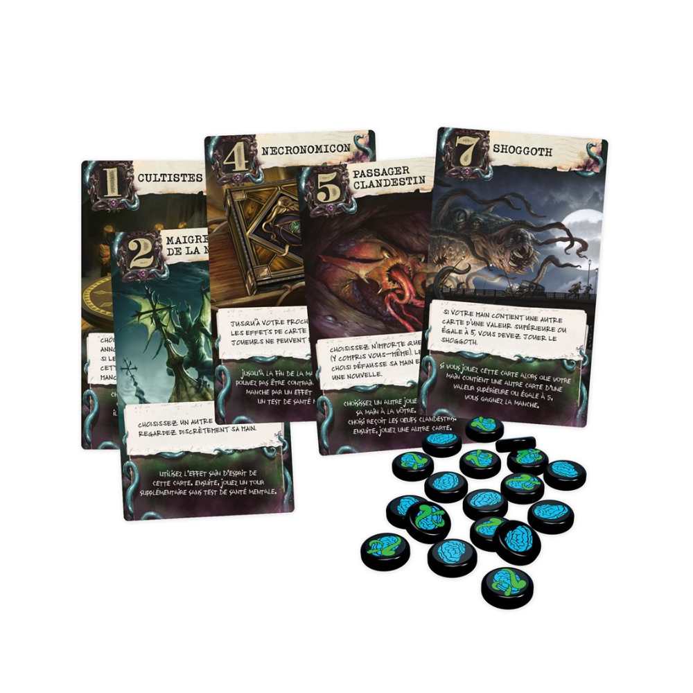JEUX - Ambiance-Party Arkham Horror: Lovecraft Letter (FR) LAs des jeux