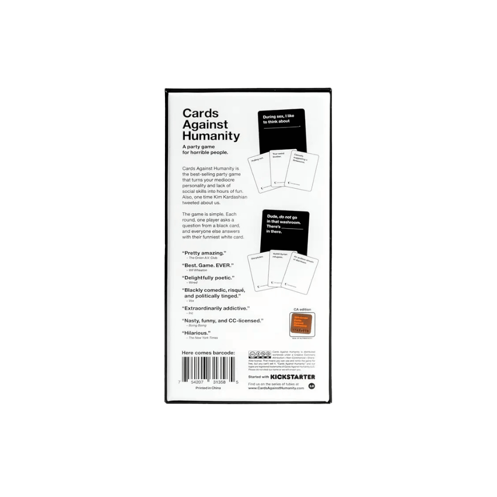 JEUX - Ambiance-Party Cards Against Humanity (EN) LAs des jeux