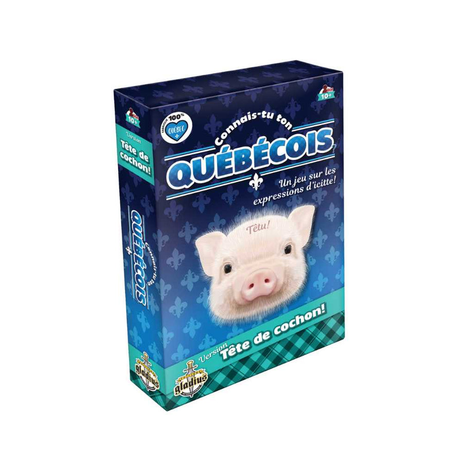 Connais-tu ton québécois ? Tête de cochon! (FR) JEUX - Ambiance-Party