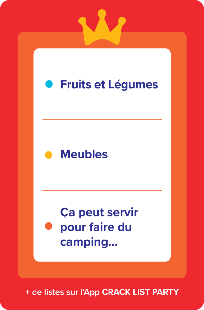 JEUX - Ambiance-Party Crack List - Édition québecoise (FR) LAs des jeux