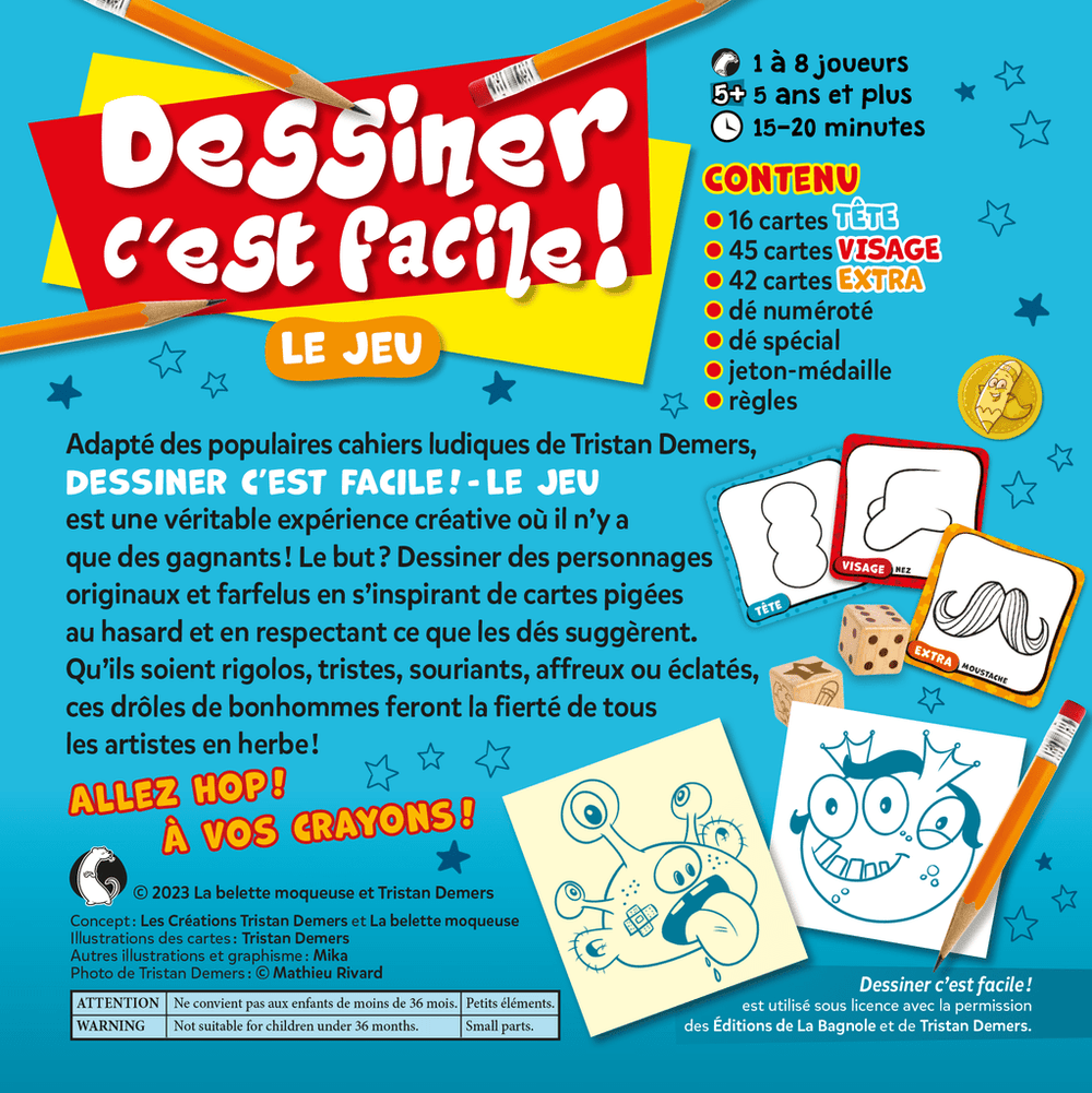 Dessiner c’est facile! Le jeu (FR) JEUX - Ambiance-Party