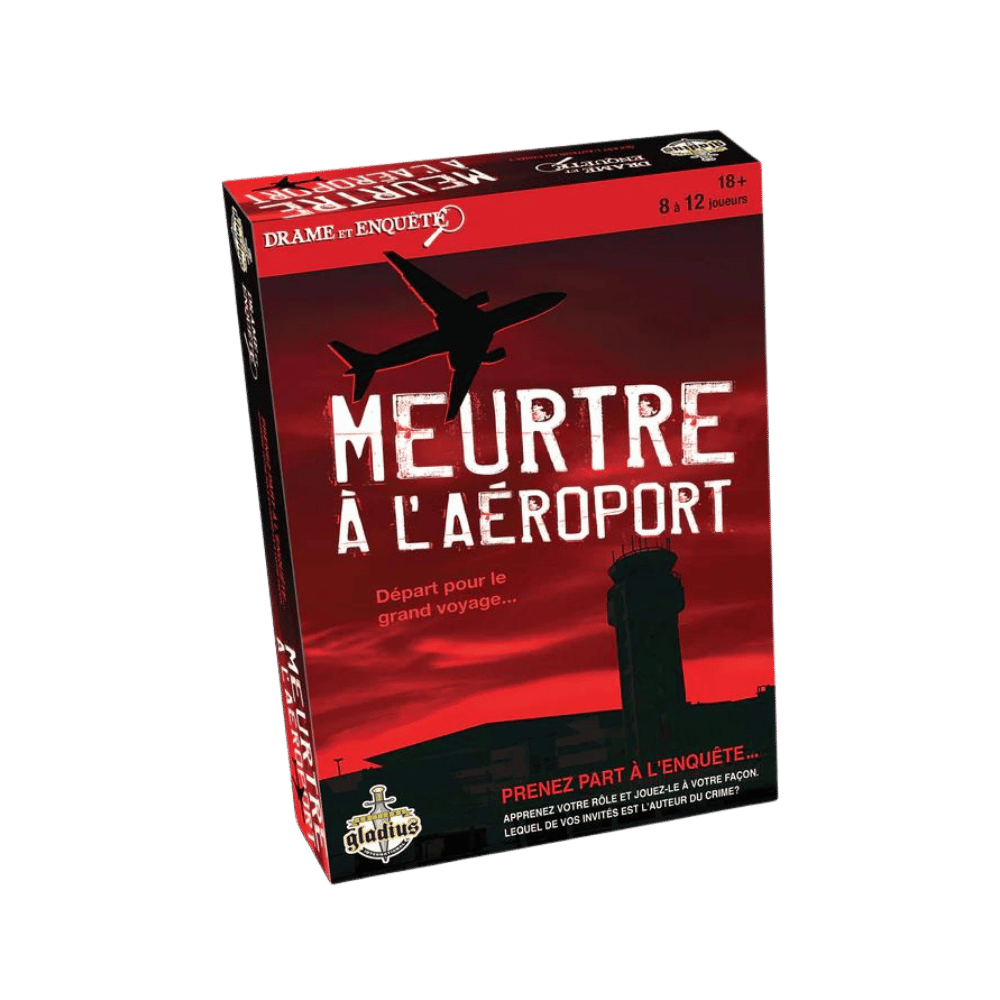 Drame & enquête - Meurtre à l'aéroport (FR) JEUX - Ambiance-Party