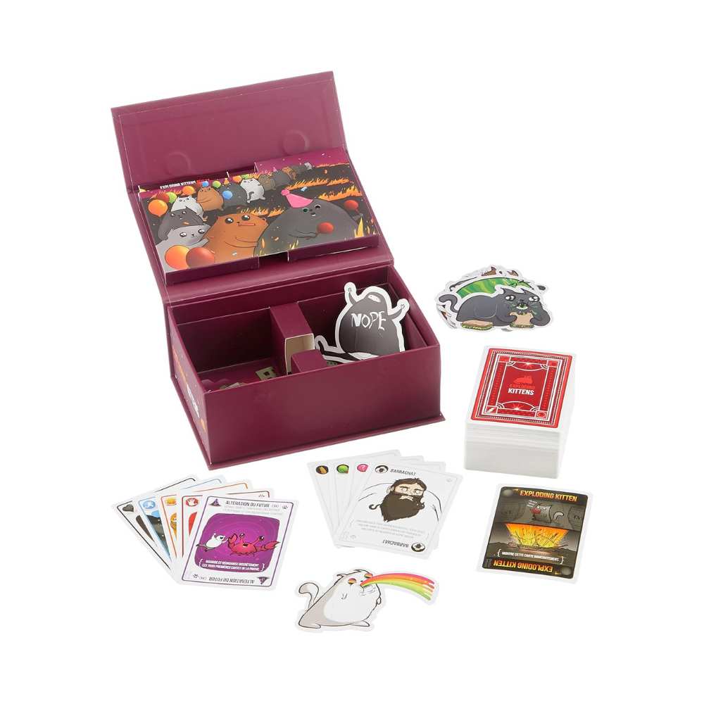 Exploding Kittens: Édition Festive (FR) JEUX - Ambiance-Party