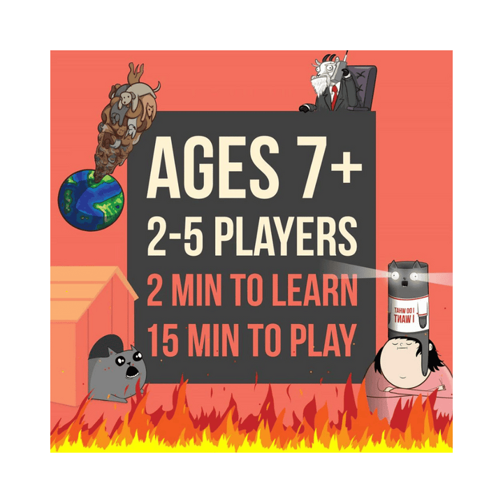 Exploding Kittens - Ext. Barking kittens (FR) JEUX - Ambiance-Party
