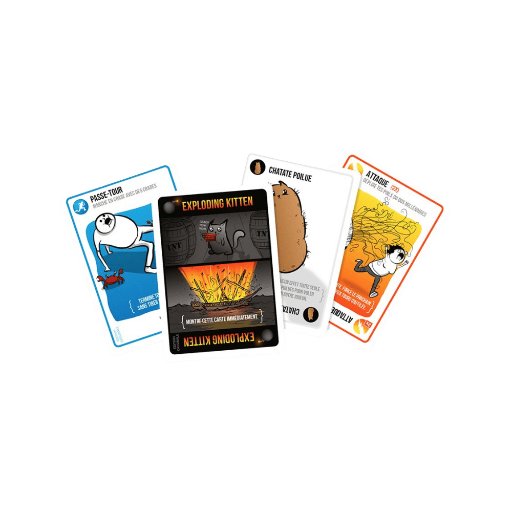 Exploding Kittens (FR) JEUX - Ambiance-Party