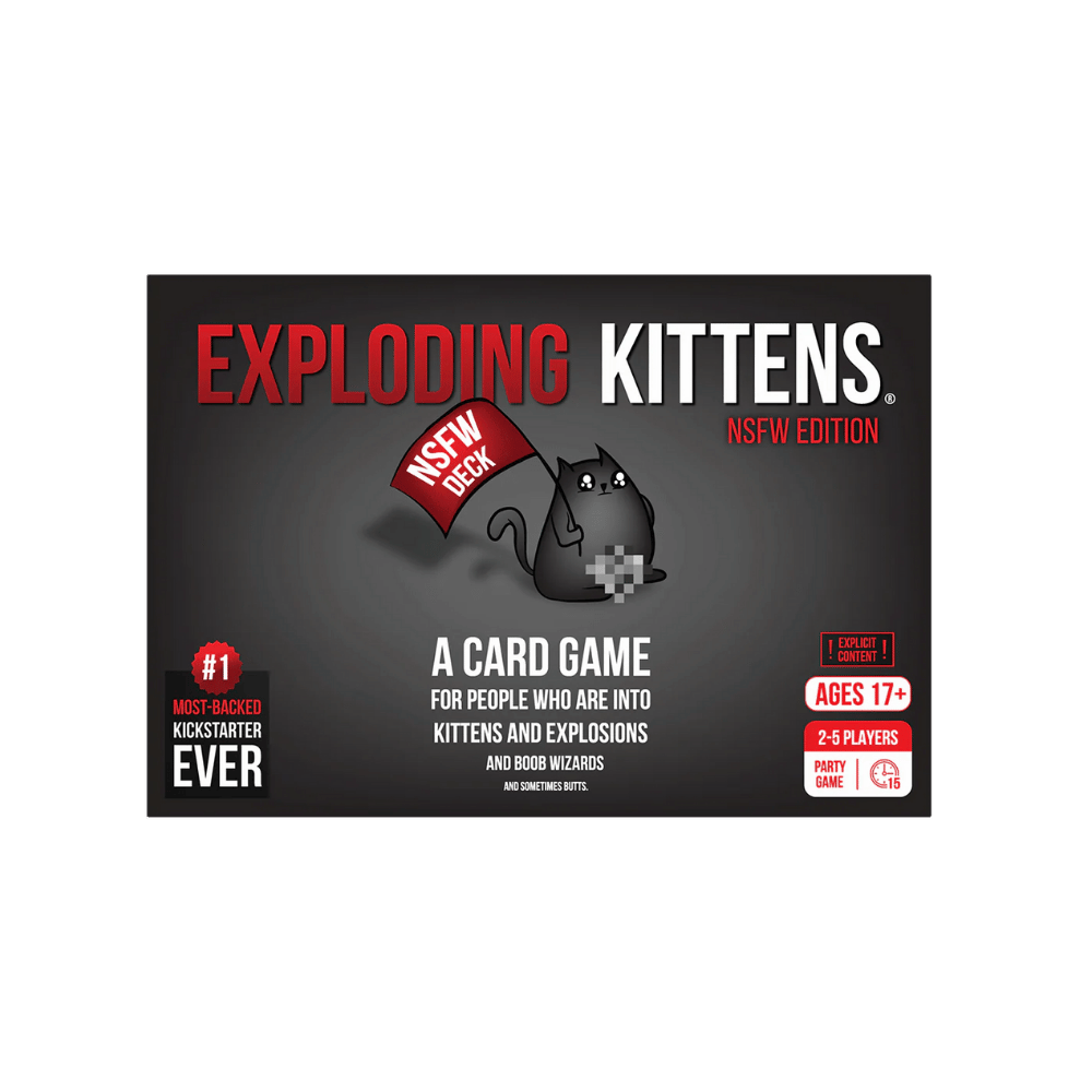 Exploding Kittens: NSFW, jeu de cartes -Achat en ligne à L'As des jeux