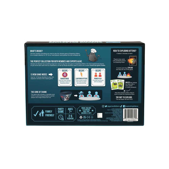 Exploding Kittens - Recipes for Disaster (EN) JEUX - Ambiance-Party