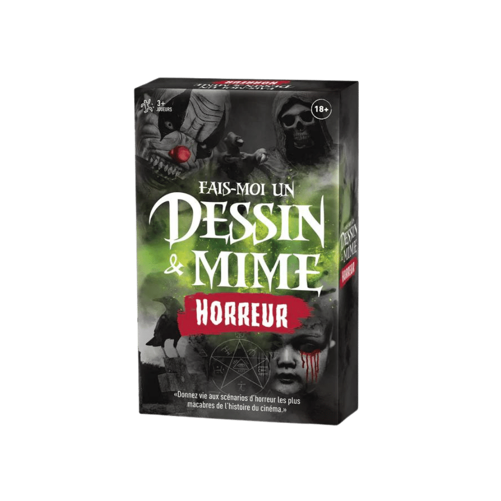Fais-Moi un Dessin et Mime - Horreur (FR) JEUX - Ambiance-Party