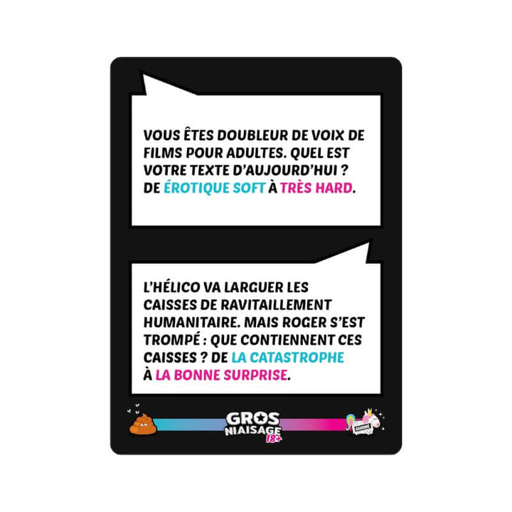 Gros Niaisage 18+ (FR) JEUX - Ambiance-Party