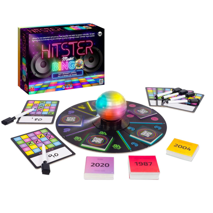 JEUX - Ambiance-Party Hitster Bingo - Jeu de party musical (ML) LAs des jeux