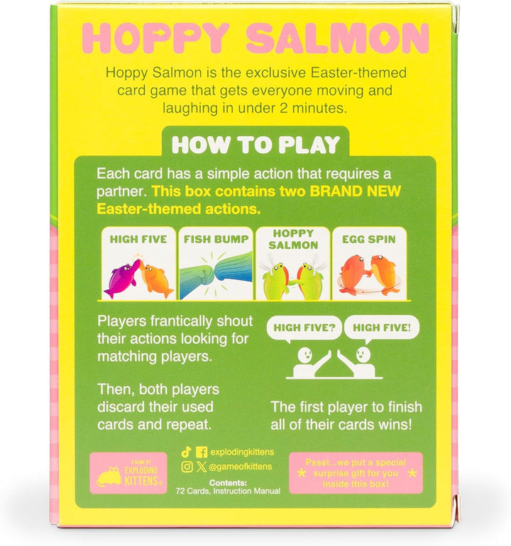JEUX - Ambiance-Party Hoppy Salmon (EN) LAs des jeux