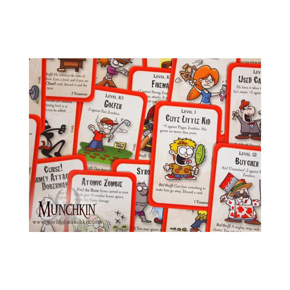 JEUX - Ambiance-Party Munchkin Zombie Deluxe (EN) LAs des jeux