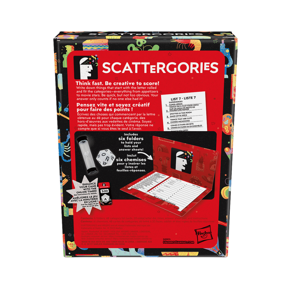 Scattergories (ML) JEUX - Ambiance-Party