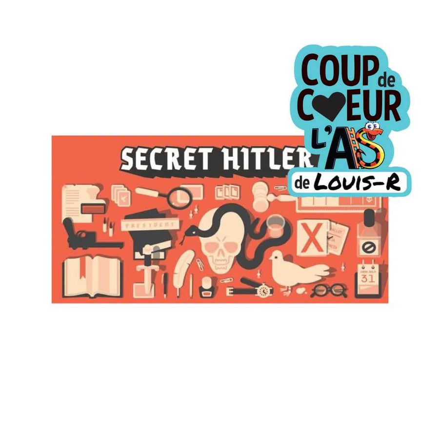 JEUX - Ambiance-Party Secret Hitler (EN) LAs des jeux