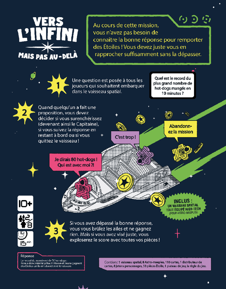 Vers l'infini mais pas au-delà (FR) JEUX - Ambiance-Party