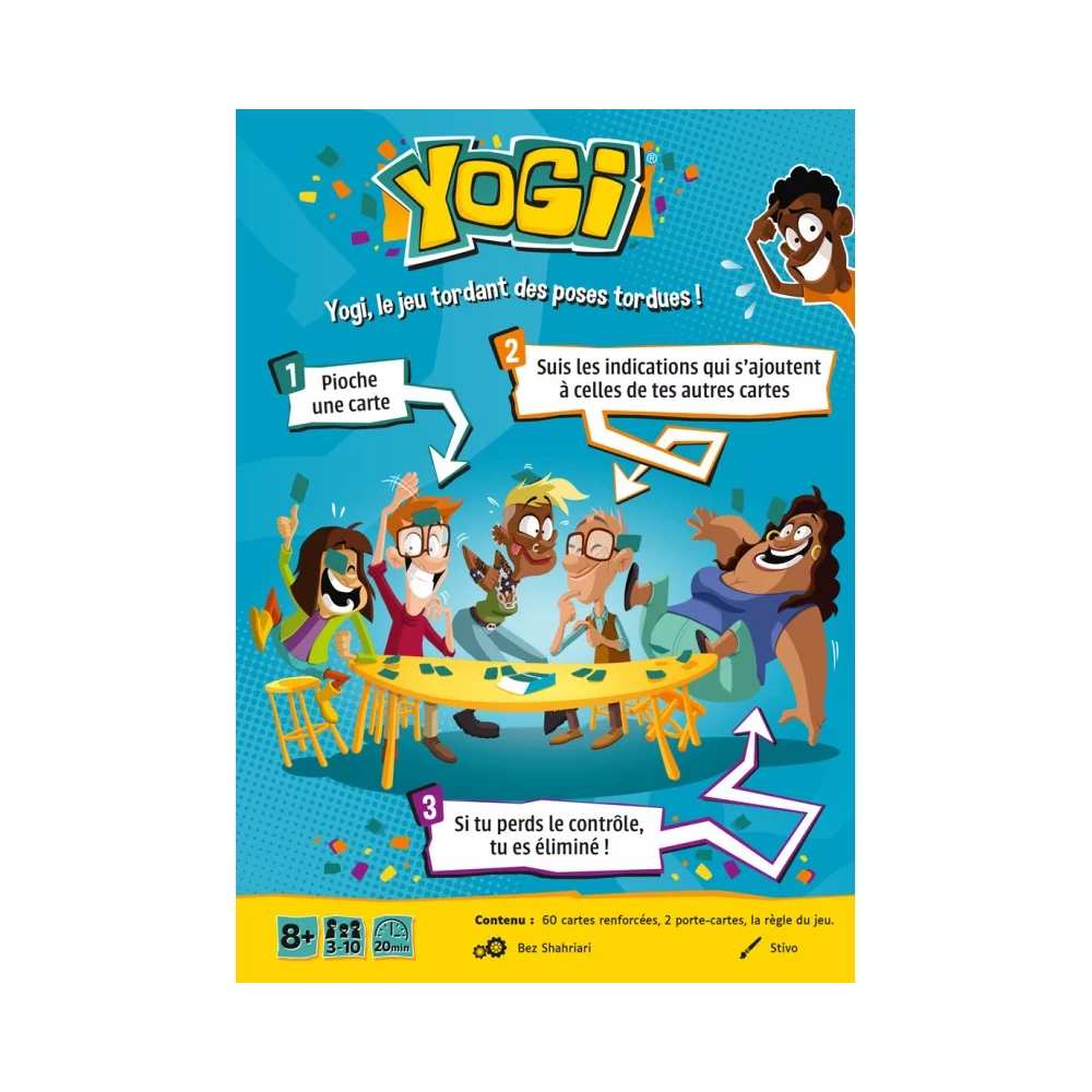 Gigamic- Jeu d'Ambiance-Yogi, GMYO pas cher - Jeux de société Gigamic- Jeu d'Ambiance-Yogi, GMYO pas cher - Jeux de société