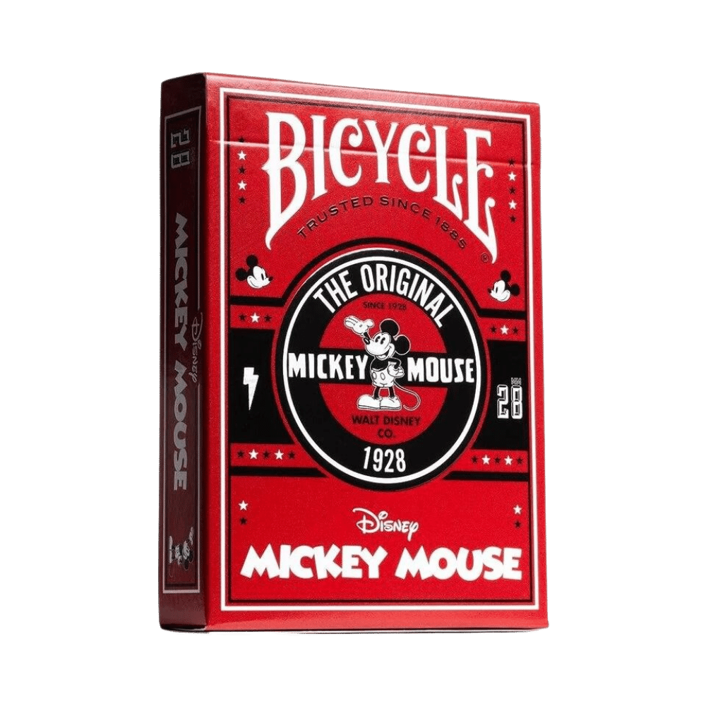 Cartes à jouer - Bicycle - Disney - Classic Mickey Red (ML) JEUX - Cartes et Accessoires - Cartes à jouer