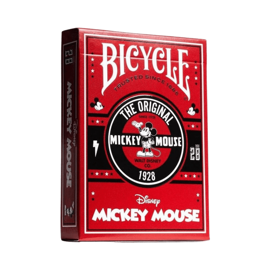 Cartes à jouer - Bicycle - Disney - Classic Mickey Red (ML) JEUX - Cartes et Accessoires - Cartes à jouer
