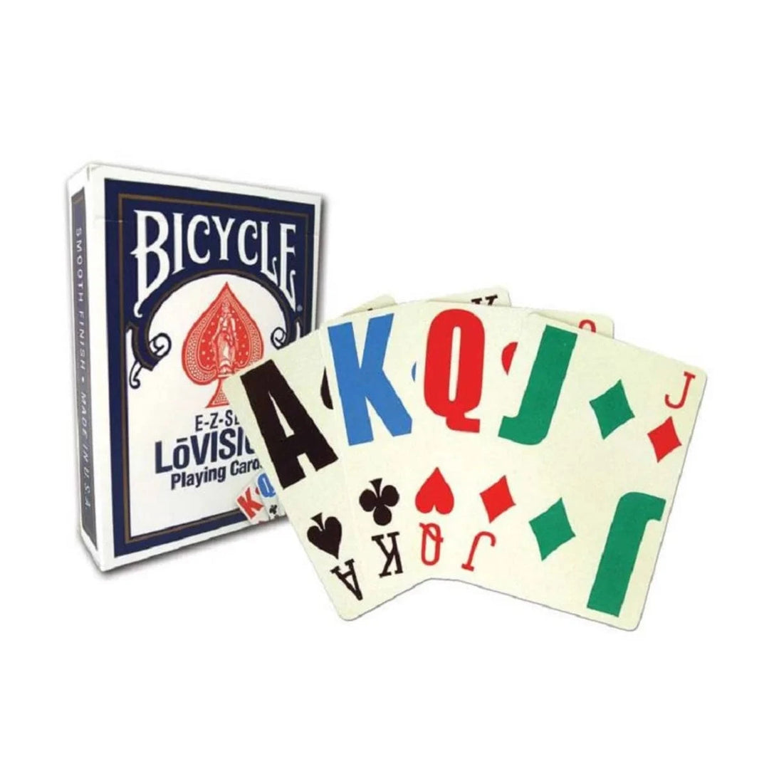 Cartes à jouer - Bicycle - E-Z-See / LōVision Jumbo Index (ML) JEUX - Cartes et Accessoires - Cartes à jouer