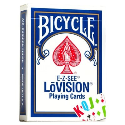 Cartes à jouer - Bicycle - E-Z-See / LōVision Jumbo Index (ML) JEUX - Cartes et Accessoires - Cartes à jouer