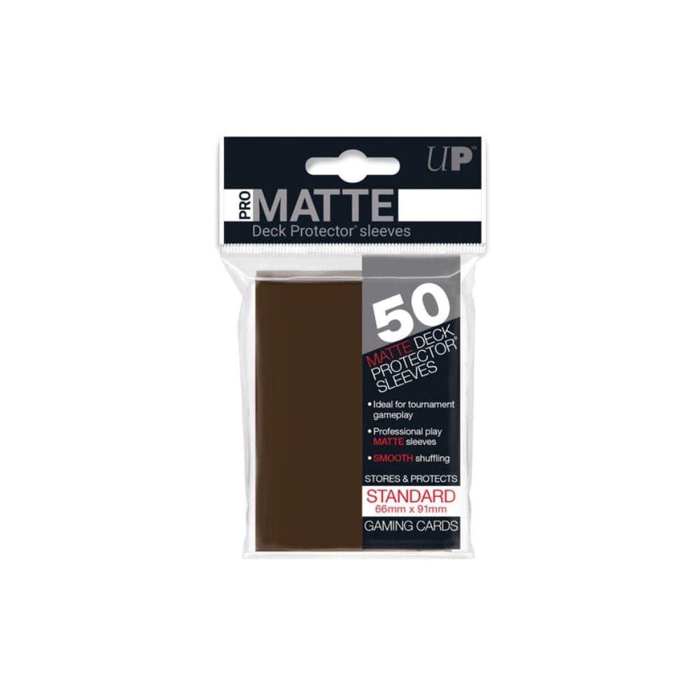 Matte Brown Non Glare DP JEUX - Cartes et Accessoires - Cartes à jouer