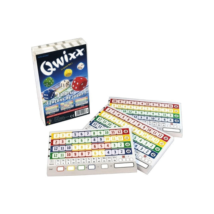 Qwixx Recharge - Le grand mix (240 fiches) JEUX - Cartes et Accessoires
