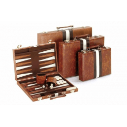 Backgammon - Valise en vinyl 15" | Vinyl Case 15" JEUX - Classiques
