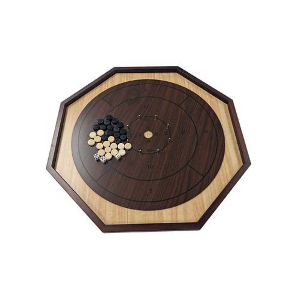 Classic Crokinole 4 in 1 JEUX - Classiques