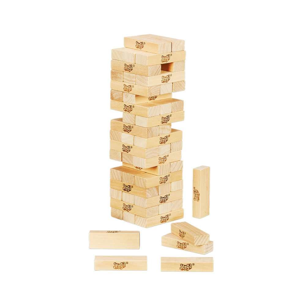 Jenga Classic : Le jeu intemporel d'adresse et d'équilibre en bois - Le Jenga Classic : Le jeu intemporel d'adresse et d'équilibre en bois - Le