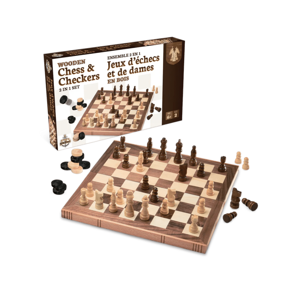 JEUX - Classiques Jeu d'échecs et de dames (ML) LAs des jeux