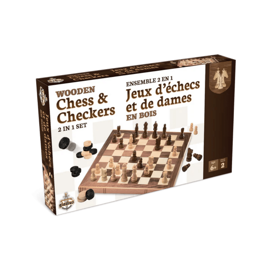 JEUX - Classiques Jeu d'échecs et de dames (ML) LAs des jeux