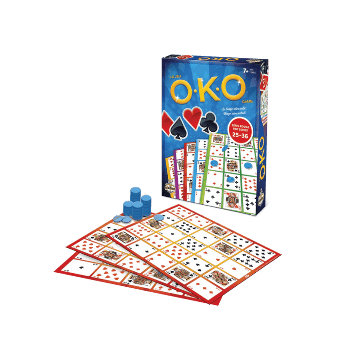 O-K-O Rouge série de 25 à 36 (ML) JEUX - Classiques