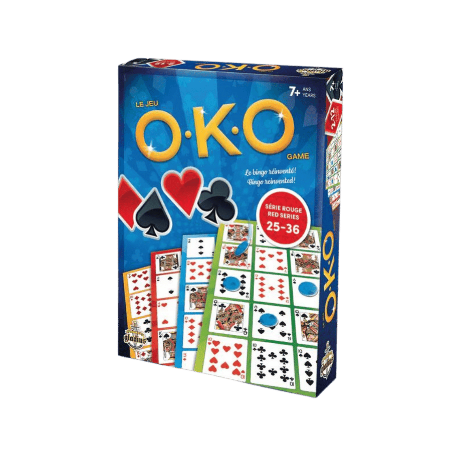 O-K-O Rouge série de 25 à 36 (ML) JEUX - Classiques