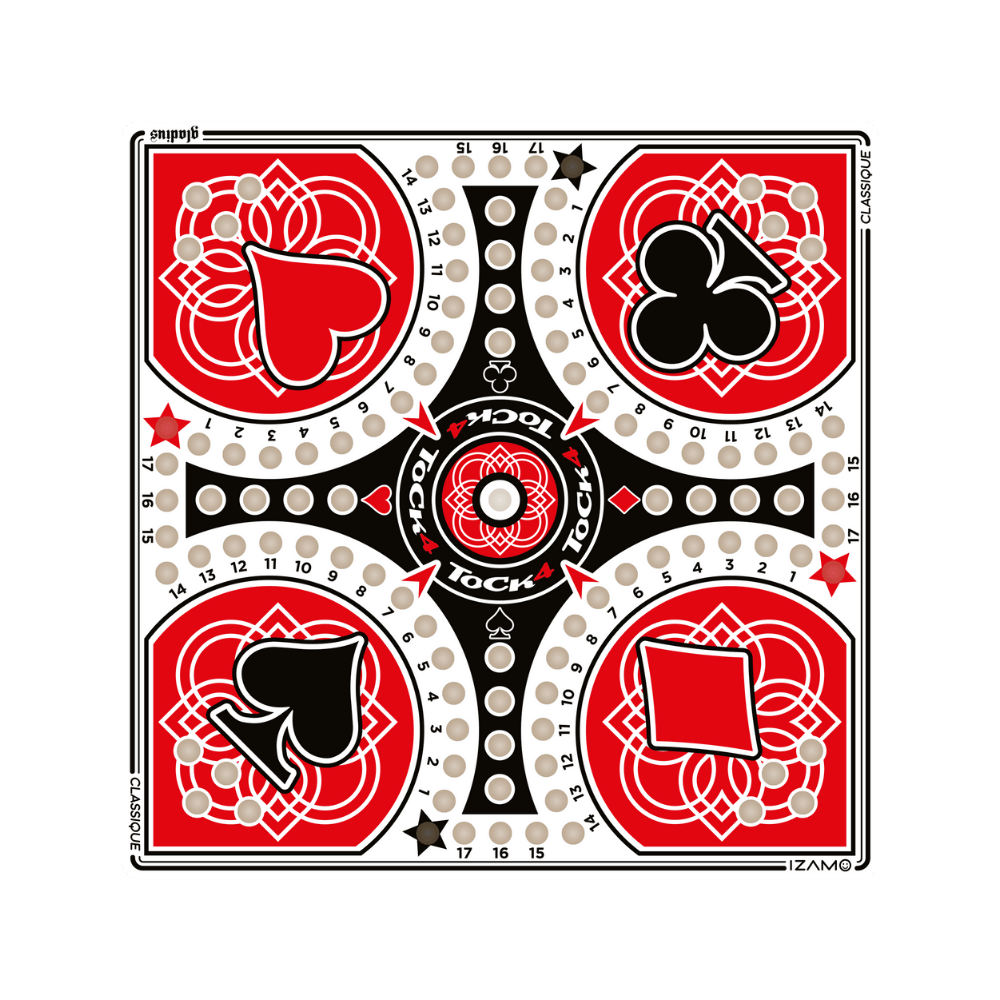 Tock - 4 joueurs - 15" - Classique | Marble Wars - 4-players - 15"- Classic (ML) JEUX - Classiques - Tock