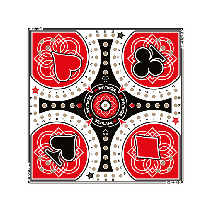 Tock - 4 joueurs - 20" - Classique | Marble Wars - 4-players - 20"- Classic (ML) JEUX - Classiques - Tock