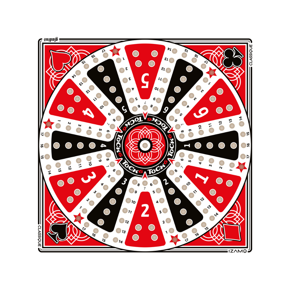 Tock - 6 joueurs - 20" - Classique | Marble Wars - 6-players - 20"- Classic (ML) JEUX - Classiques - Tock
