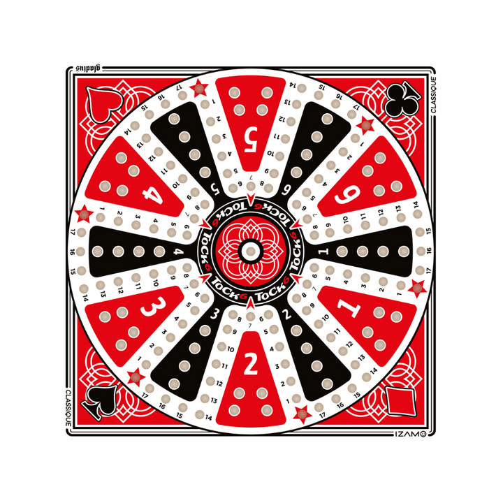 Tock - 6 joueurs - 20" - Classique | Marble Wars - 6-players - 20"- Classic (ML) JEUX - Classiques - Tock