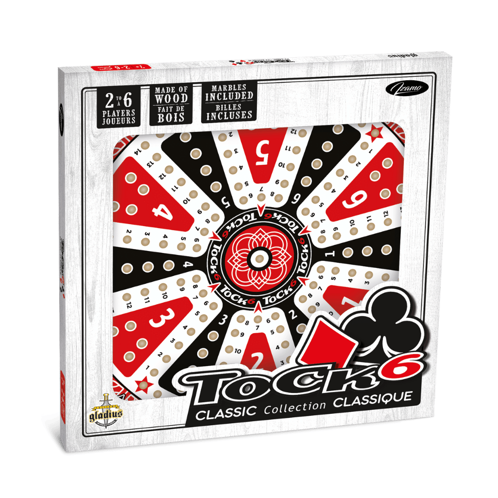 Tock - 6 joueurs - 20" - Classique | Marble Wars - 6-players - 20"- Classic (ML) JEUX - Classiques - Tock