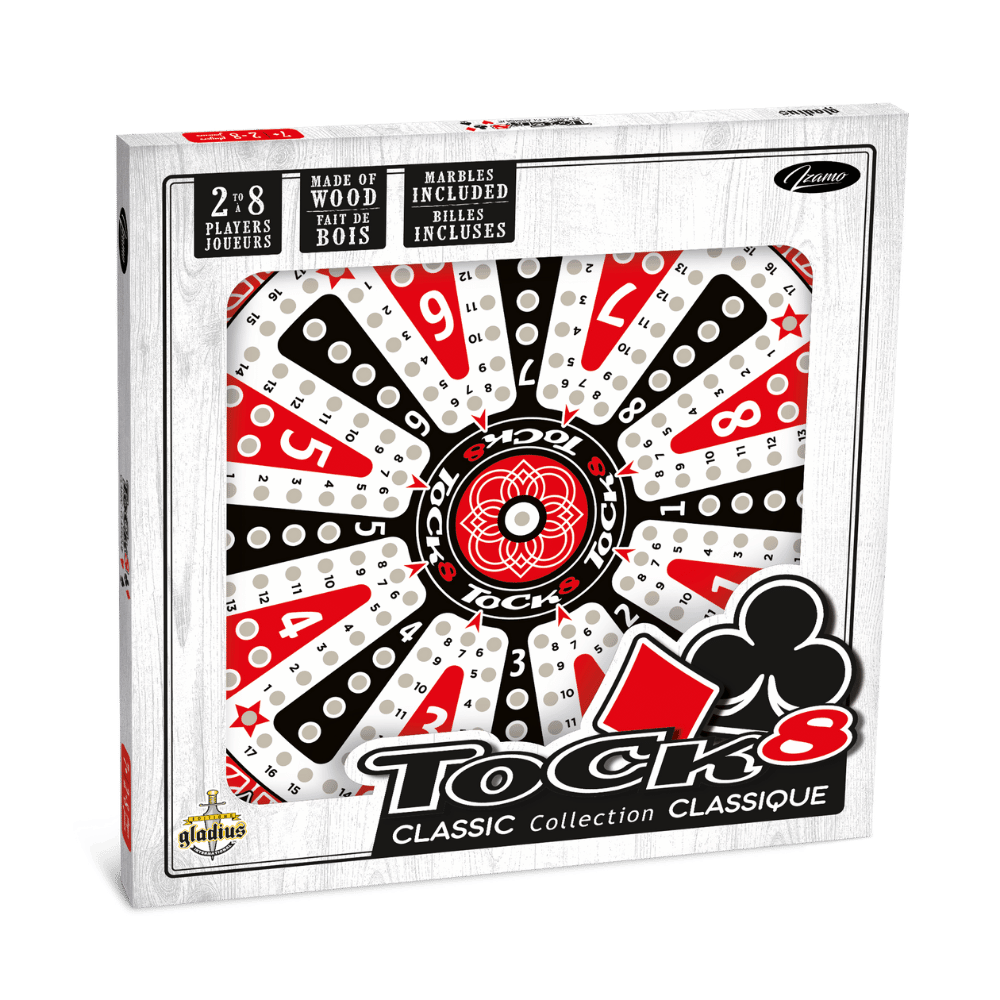 Tock - 8 joueurs - 20" - Classique | Marble Wars - 8-players - 20"- Classic (ML) JEUX - Classiques - Tock