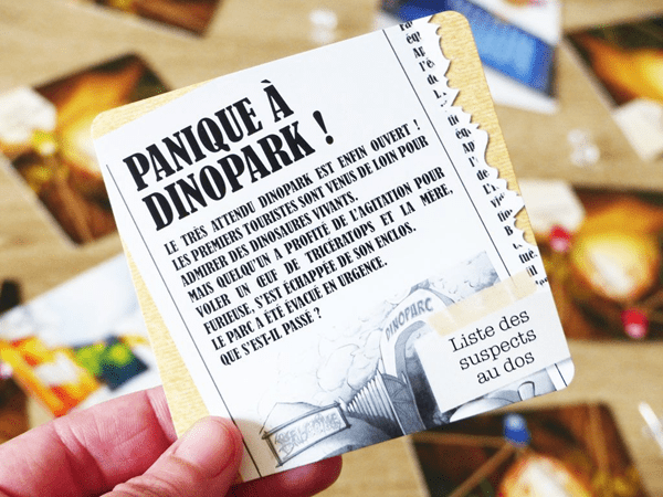 Enquêtes Express - Panique à Dinopark (FR) JEUX - Coopératifs