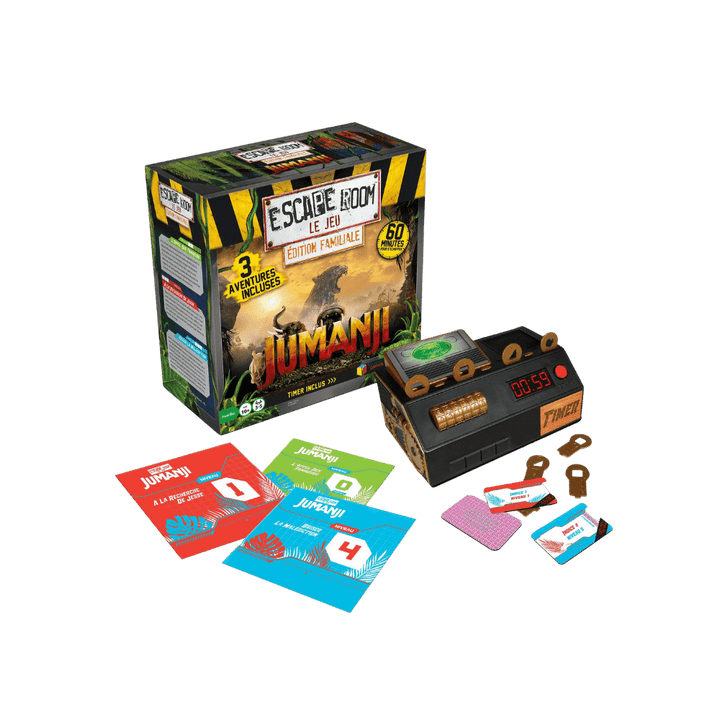Escape Room : Coffret familial Jumanji - 3 aventures (FR) JEUX - Coopératifs