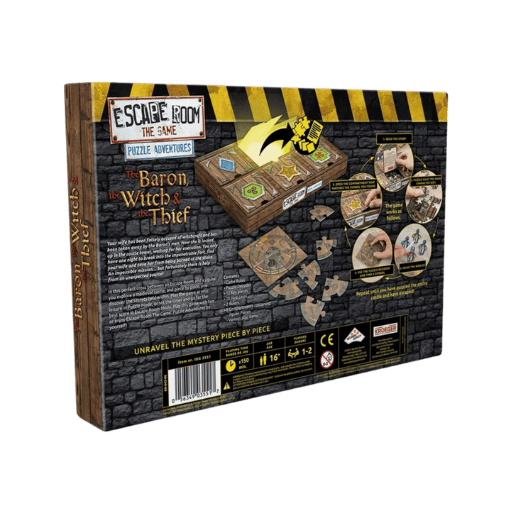 Escape Room - Puzzle Escape: Le Baron, la sorcière et le voleur (FR) JEUX - Coopératifs