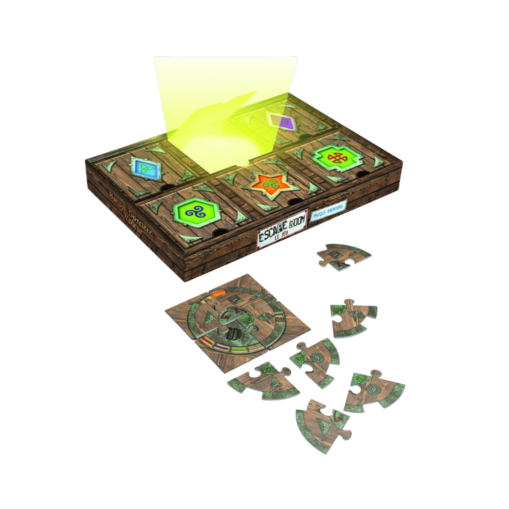 Escape Room - Puzzle Escape: Le Baron, la sorcière et le voleur (FR) JEUX - Coopératifs