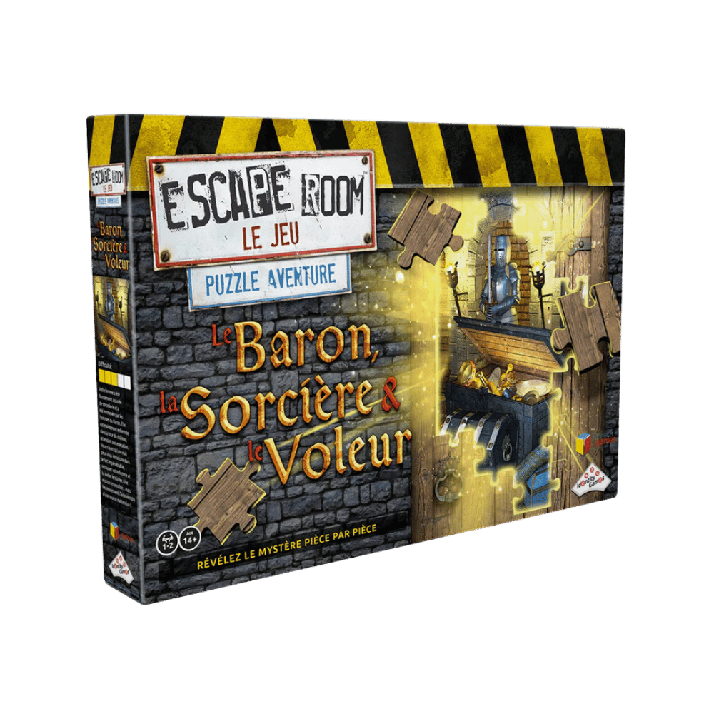 Escape Room - Puzzle Escape: Le Baron, la sorcière et le voleur (FR) JEUX - Coopératifs