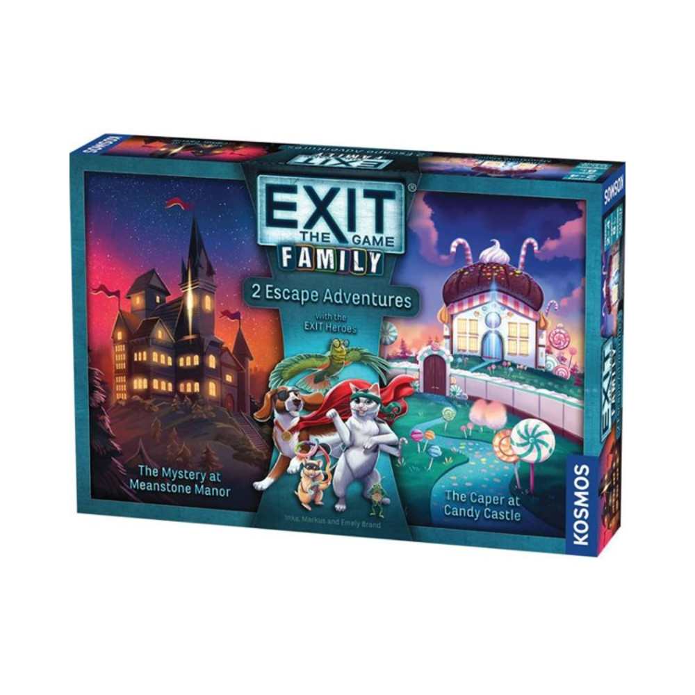 EXIT: The Game – Family: 2 Escape Adventures (EN) JEUX - Coopératifs - EXIT