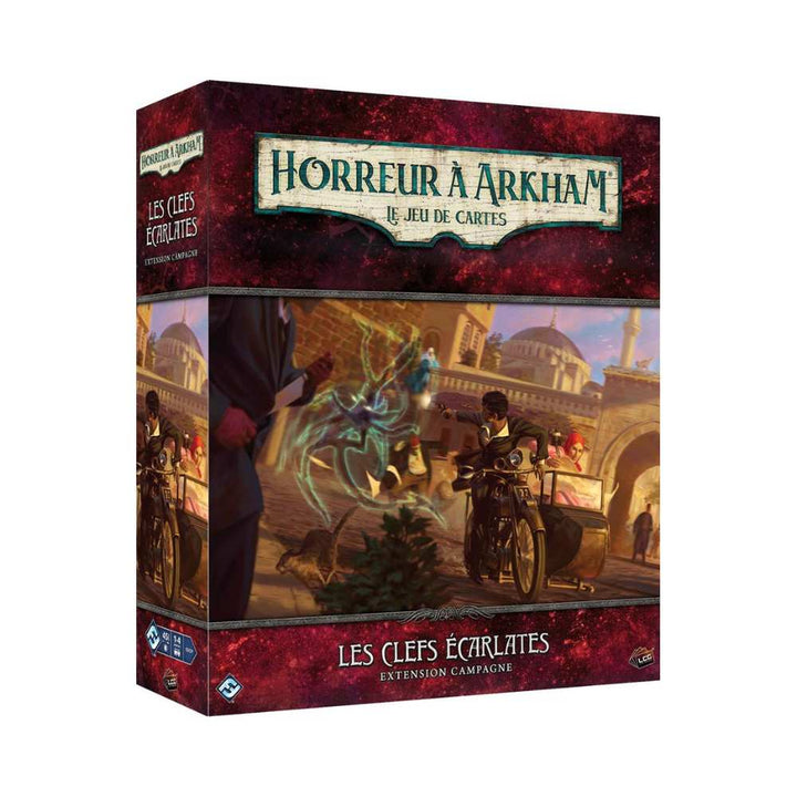 Horreur à Arkham JCE: Les clefs écarlates - Extension Campagne (FR) JEUX - Coopératifs